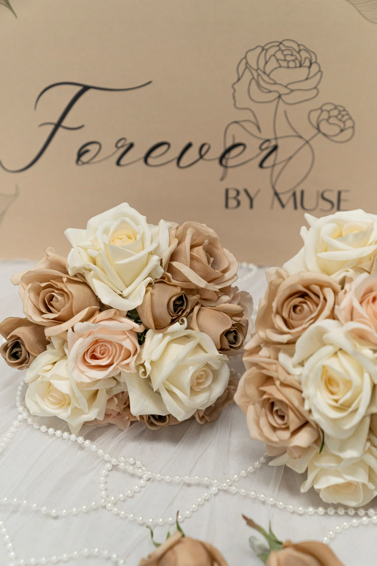 Vintage Bloom Bridal Bouquet - Image 4