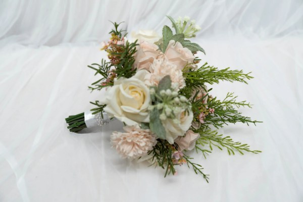 Blushing Garden Bridesmaid Bouquet