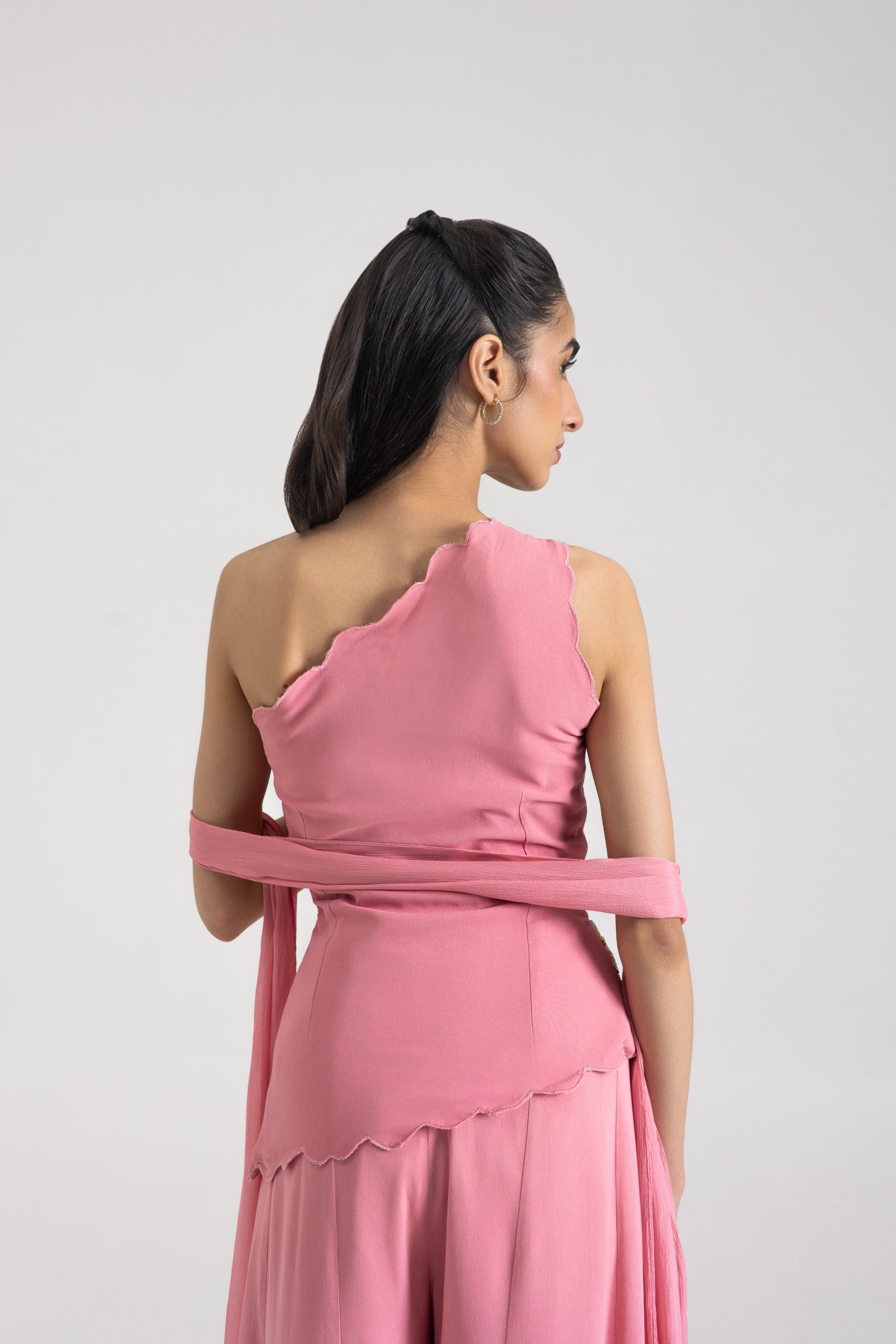 Bubblegum Sharara Set - Image 3